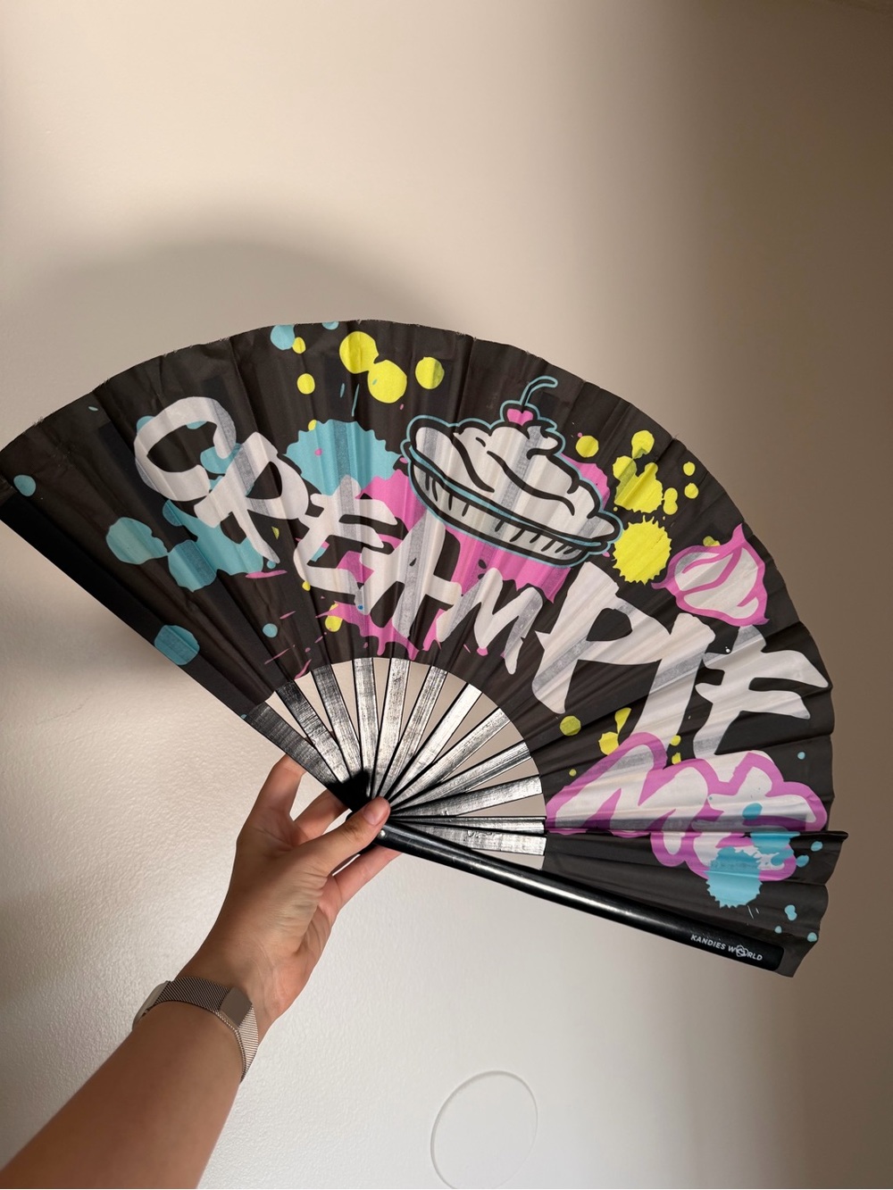 Handheld Rave Fan - Picture 2 of 5